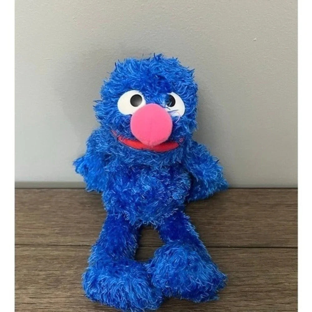 Gund Sesame Street Grover Plush Blue Stuffed Animal Toy Jim Henson Collectible